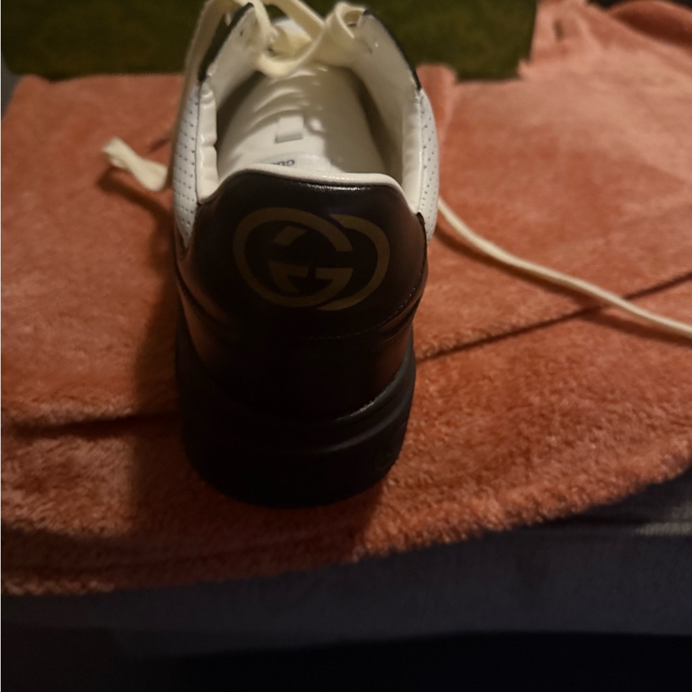 Gucci Men's Shoes - Black and White - Picture 4 of 6